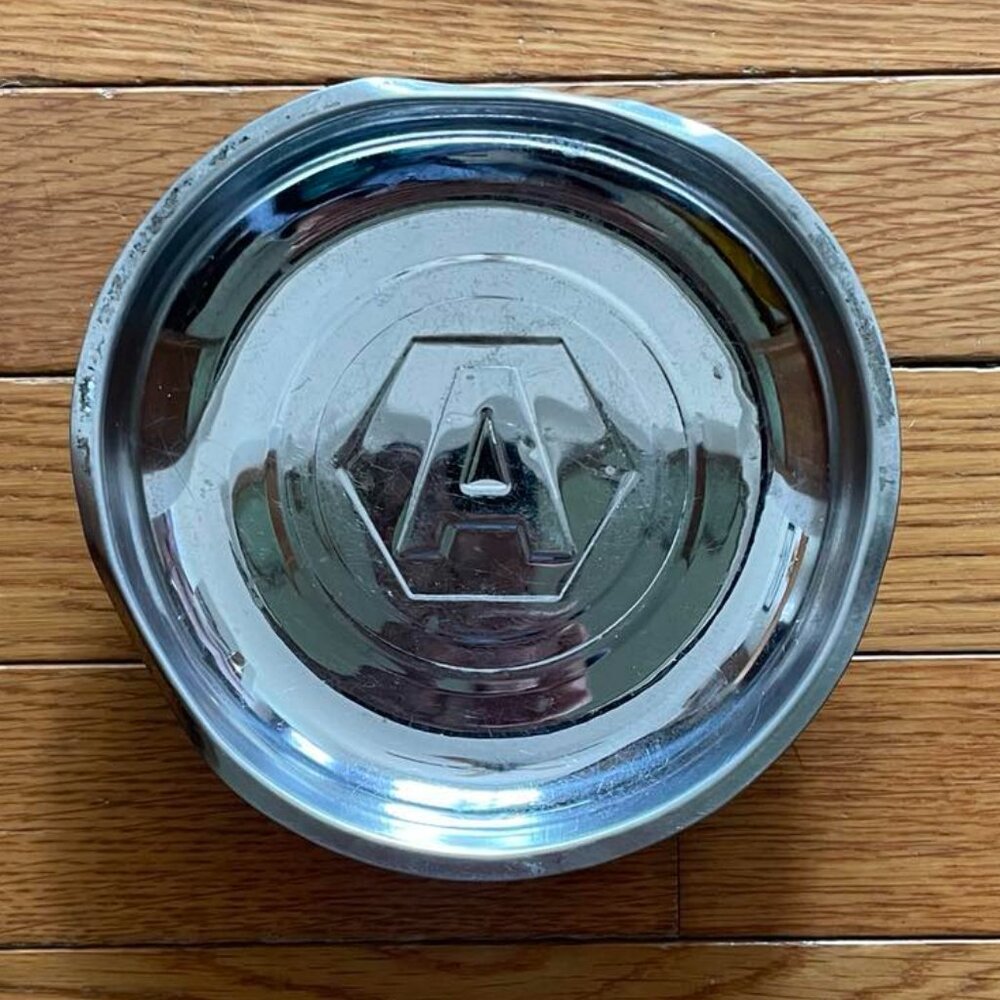 Vintage Magnetic Tray, Stainless Steel